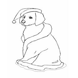 Раскраска: собака (Животные) #19 - Бесплатные раскраски для печати