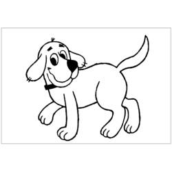 Раскраска: собака (Животные) #22 - Бесплатные раскраски для печати