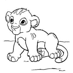 Раскраска: лев (Животные) #10283 - Бесплатные раскраски для печати