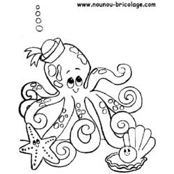 Раскраска: Морские животные (Животные) #21983 - Бесплатные раскраски для печати