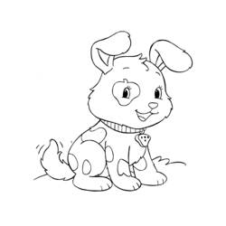 Раскраска: щенок (Животные) #2958 - Бесплатные раскраски для печати