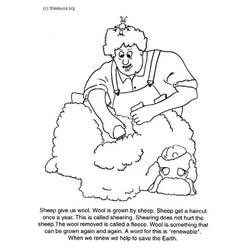 Раскраска: овца (Животные) #11411 - Бесплатные раскраски для печати