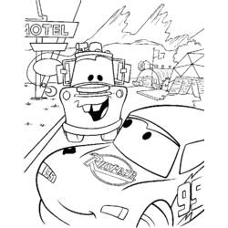 Раскраска: Баньоль (Автомобили) (Анимационные фильмы) #132552 - Бесплатные раскраски для печати