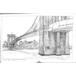 Раскраска: мост (Здания и Архитектура) #62901 - Бесплатные раскраски для печати