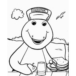 Раскраска: Барни и его друзья (мультфильмы) #40924 - Бесплатные раскраски для печати