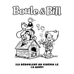 Раскраска: Болл и Билл (мультфильмы) #25400 - Бесплатные раскраски для печати
