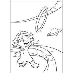 Раскраска: Маленький Эйнштейн (мультфильмы) #45710 - Бесплатные раскраски для печати