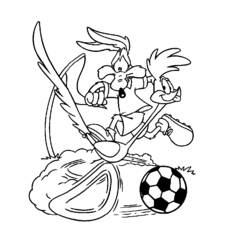 Раскраска: Looney Tunes (мультфильмы) #39199 - Бесплатные раскраски для печати