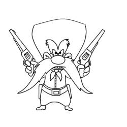 Раскраска: Looney Tunes (мультфильмы) #39220 - Бесплатные раскраски для печати
