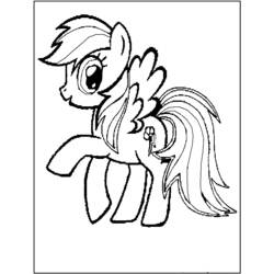 Раскраска: Маленький пони (мультфильмы) #41912 - Бесплатные раскраски для печати