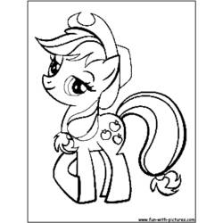 Раскраска: Маленький пони (мультфильмы) #42228 - Бесплатные раскраски для печати