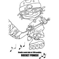 Раскраска: Мощность ракеты (мультфильмы) #52589 - Бесплатные раскраски для печати