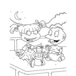 Раскраска: Rugrats (мультфильмы) #52792 - Бесплатные раскраски для печати