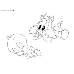 Раскраска: Тити и Гросминет (мультфильмы) #29268 - Бесплатные раскраски для печати