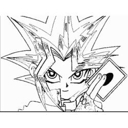 Раскраска: Yu-Gi-Oh! (мультфильмы) #53152 - Бесплатные раскраски для печати