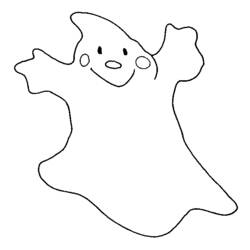 Раскраска: призрак (Персонажи) #95438 - Бесплатные раскраски для печати