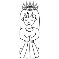 Раскраска: королева (Персонажи) #106311 - Бесплатные раскраски для печати