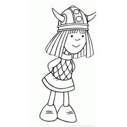Раскраска: викинг (Персонажи) #149342 - Бесплатные раскраски для печати
