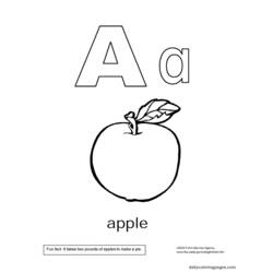 Раскраска: алфавит (образования) #124591 - Бесплатные раскраски для печати