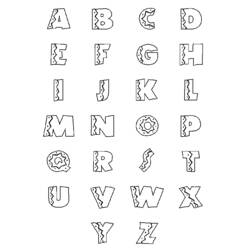 Раскраска: алфавит (образования) #124933 - Бесплатные раскраски для печати