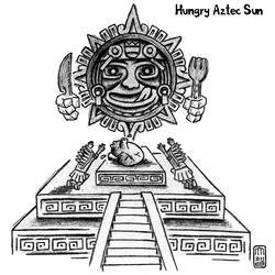 Раскраска: Ацтекская мифология (Боги и богини) #111570 - Бесплатные раскраски для печати