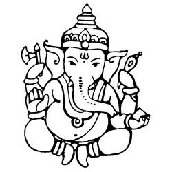 Раскраска: Индуистская мифология (Боги и богини) #109540 - Бесплатные раскраски для печати
