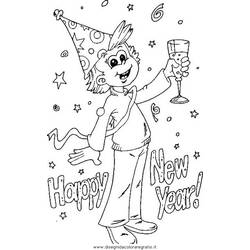Раскраска: Новый год (Праздники и особые случаи) #60916 - Бесплатные раскраски для печати