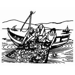 Раскраска: рыбак (Профессии и профессии) #103970 - Бесплатные раскраски для печати