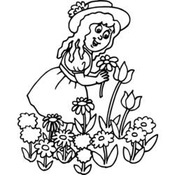 Раскраска: садовник (Профессии и профессии) #98742 - Бесплатные раскраски для печати