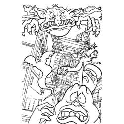Раскраска: Ghostbusters (кино) #134025 - Бесплатные раскраски для печати