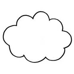 Раскраска: облако (природа) #157320 - Бесплатные раскраски для печати