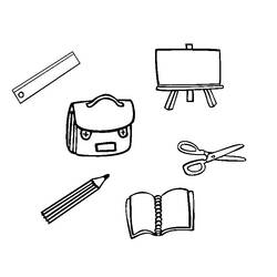 Раскраска: Школьный материал (объекты) #118263 - Бесплатные раскраски для печати