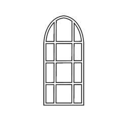 Раскраска: окно (объекты) #168544 - Бесплатные раскраски для печати
