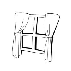 Раскраска: окно (объекты) #168792 - Бесплатные раскраски для печати