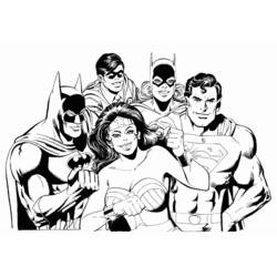 Раскраска: Мстители (Супер герой) #74058 - Бесплатные раскраски для печати