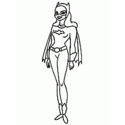 Раскраска: Batgirl (Супер герой) #77759 - Бесплатные раскраски для печати