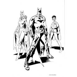 Раскраска: Batgirl (Супер герой) #77831 - Бесплатные раскраски для печати