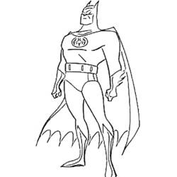 Раскраска: Super Heroes DC Comics (Супер герой) #80445 - Бесплатные раскраски для печати