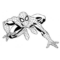 Раскраска: Marvel Superhero (Супер герой) #79589 - Бесплатные раскраски для печати