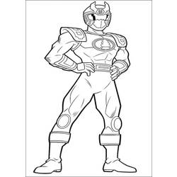 Раскраска: Могучие Рейнджеры (Супер герой) #49951 - Бесплатные раскраски для печати