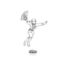 Раскраска: Могучие Рейнджеры (Супер герой) #49971 - Бесплатные раскраски для печати