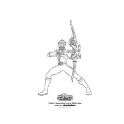 Раскраска: Могучие Рейнджеры (Супер герой) #50052 - Бесплатные раскраски для печати