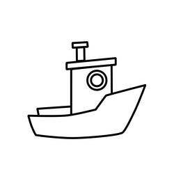 Раскраска: Лодка / Корабль (транспорт) #137494 - Бесплатные раскраски для печати