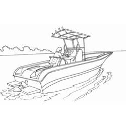 Раскраска: Лодка / Корабль (транспорт) #137608 - Бесплатные раскраски для печати
