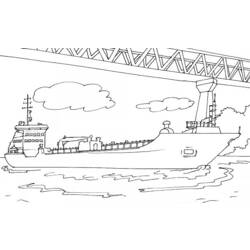 Раскраска: Лодка / Корабль (транспорт) #137649 - Бесплатные раскраски для печати