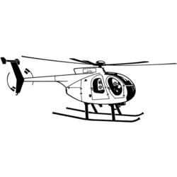 Раскраска: вертолет (транспорт) #136047 - Бесплатные раскраски для печати