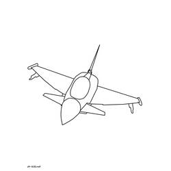Раскраска: Военный самолет (транспорт) #141058 - Бесплатные раскраски для печати