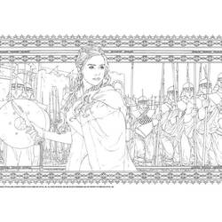 Раскраска: Игра престолов (Телешоу) #151512 - Бесплатные раскраски для печати