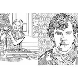 Раскраска: Шерлок (Телешоу) #153505 - Бесплатные раскраски для печати