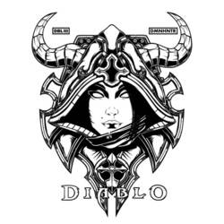 Раскраска: Diablo (Видео игры) #121684 - Бесплатные раскраски для печати